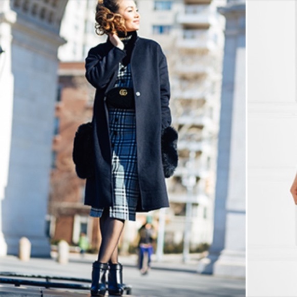 Veronica Beard Lark plaid button dress Sz 4 - Picture 3 of 10